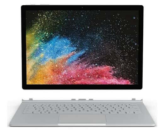 لپ تاپ مایکروسافت Surface Book2 i7(8650U) 16GB 256GBSSD 6GB181684