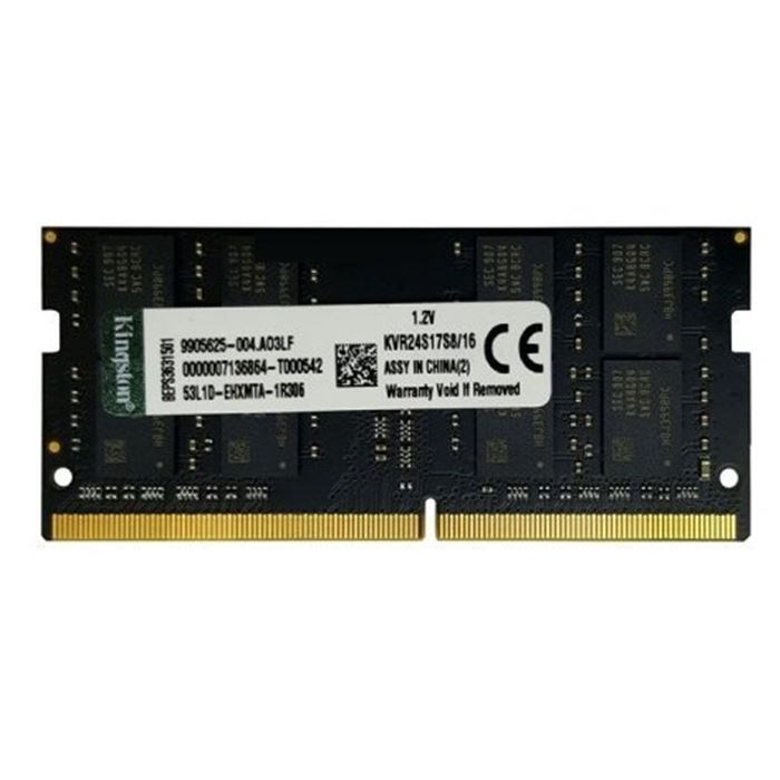 رم لپ تاپ کینگستون PC4-21300 1.2V DDR4 2666MHz 16GB191717