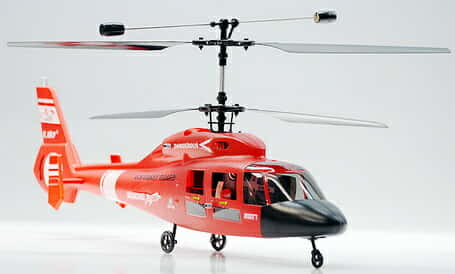هلیکوپتر مدل رادیو کنترل موتور الکتریکی ای اسکای Dauphin FM22431