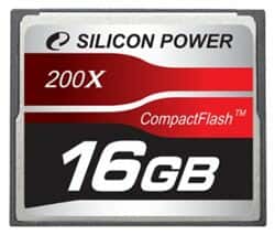 کارت حافظه  سیلیکون پاور 200X Professional Compact Flash 16GB 22795thumbnail
