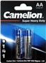 باتری قلمی آلکالاین و معمولی AA  CAMELION R6P-BP2B 