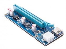 مبدلهای دیگر ریزر MIT PCIE 1x to 16x Ver009S Riser Card USB 3.0 Adapter Extender195242thumbnail
