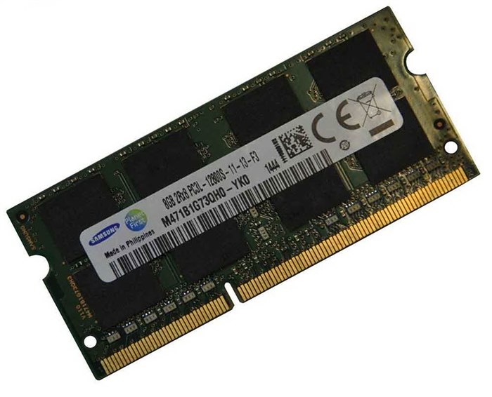رم لپ تاپ سامسونگ 8GB 204-Pin DDR3L 1600mhz195713