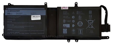 باتری لپ تاپ دل Alienware 15-R3_9NJM1197020