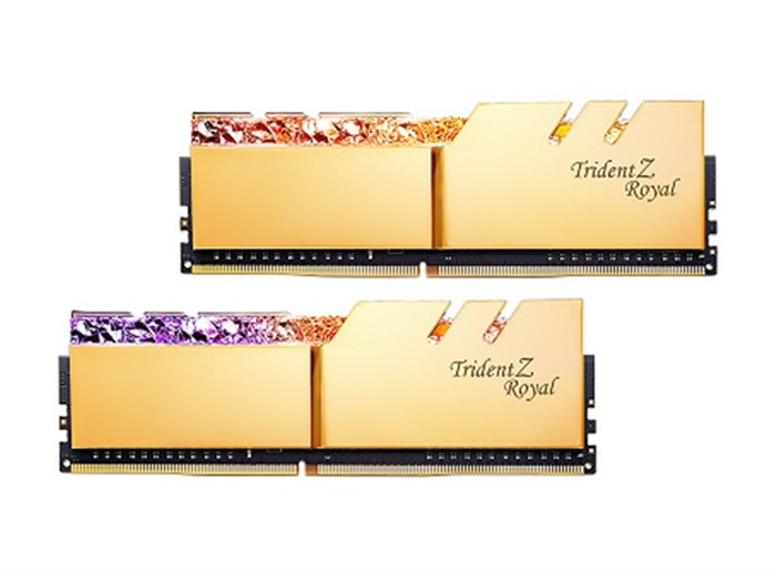 رم DDR4 جی اسکیل Trident Z Royal Gold 4400MHz CL18 Dual Channel 16GB197304