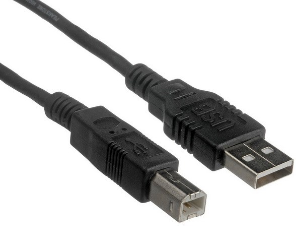 کابلهای اتصال USB کی نت پلاس کابل پرینتر USB2.0 AM TO BM 5M197998