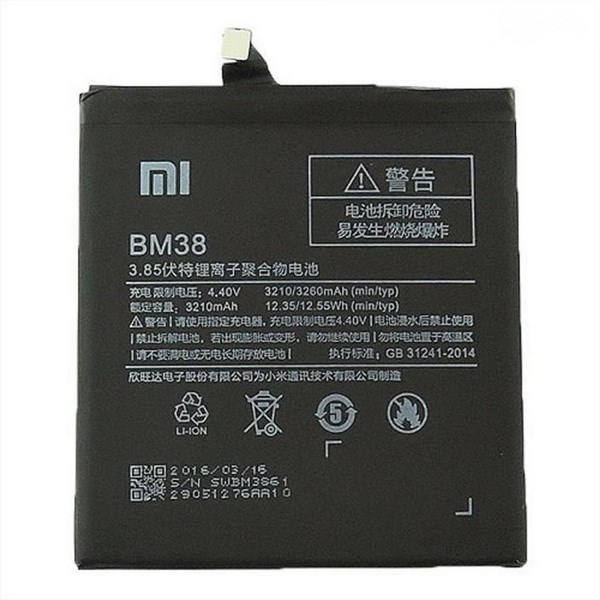 باتری گوشی موبایل   شیائومی Redmi 4S BM38 3210mAh198305