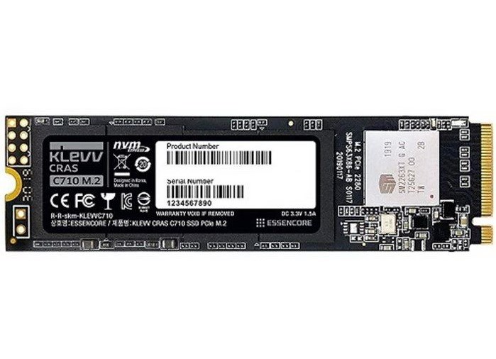 هارد SSD اینترنال   KLEVV CRAS C710 M.2 PCI-E 256GB198581