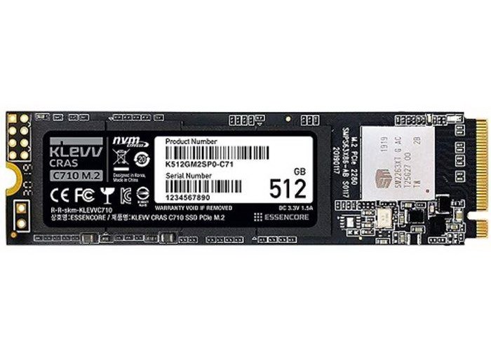 هارد SSD اینترنال   KLEVV CRAS C710 NVMe M.2 PCI-E 512GB198620