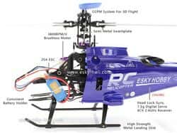هلیکوپتر مدل رادیو کنترل موتور الکتریکی ای اسکای BELT-CP CX 2.4GHz23888thumbnail