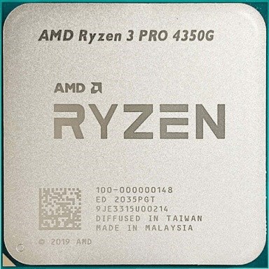 CPU ای ام دی RYZEN 3 PRO 4350G201243