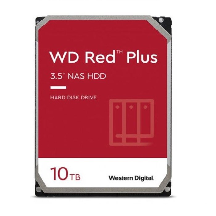 هارد اینترنال وسترن دیجیتال WD101EFBX Red Plus 10TB 5400rpm 256MB201809