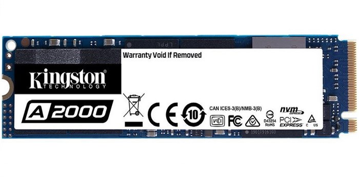 هارد SSD اینترنال کینگستون A2000 NVMe PCIe 250GB201827