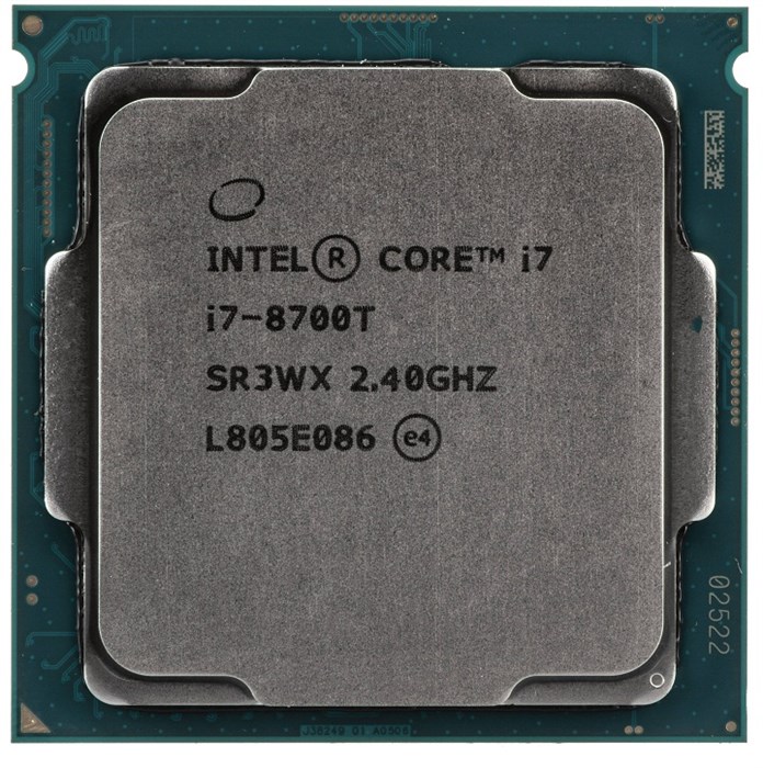 CPU اینتل Core i7-8700T 2.40GHz205183