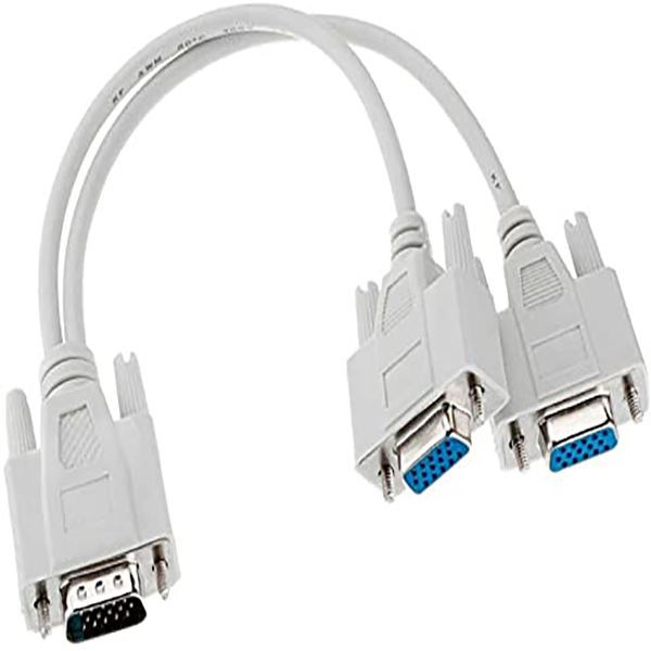کابل RGB Cable - VGA   LOTUS 1M2F 1TO2 0.2M207232