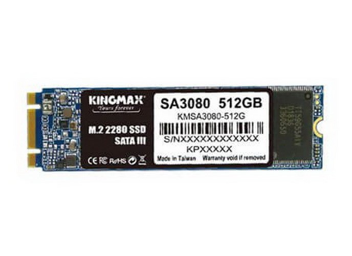هارد SSD اینترنال کینگ مکس KMSA3080 M.2 2280 512GB207477