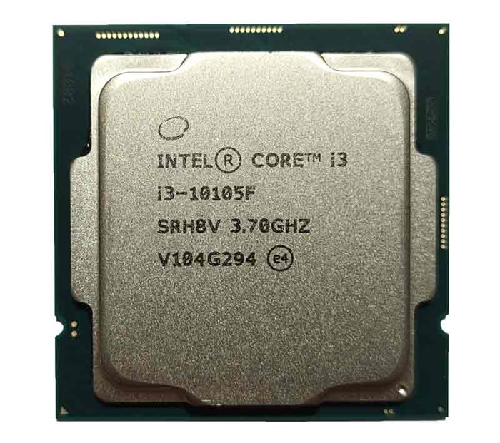 CPU اینتل Core i3-10105F 3.7GHz208352