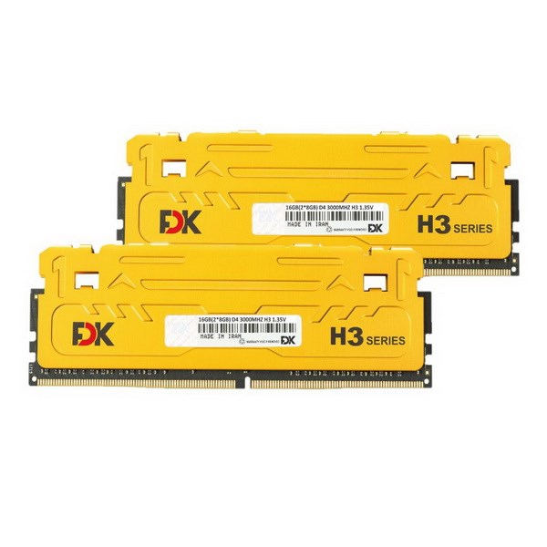 رم DDR4   FDK H3 32GB 3000MHZ CL16 Dual Channel208824