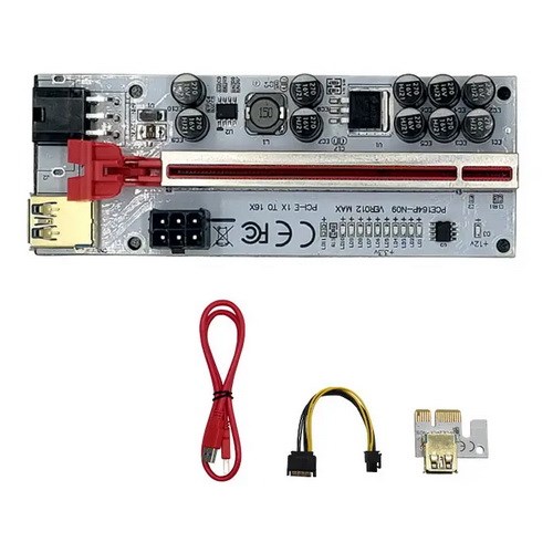 سایر تجهیزات و لوازم ماینینگ   RISER MIT PCI-E 16X 012 Max USB0.3 Adapter Extender212222