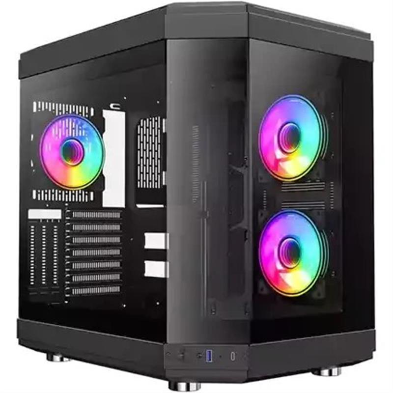 کیس کامپیوتر گیم مکس HYPE Black216363