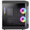 کیس کامپیوتر گیم مکس HYPE Black216364thumbnail